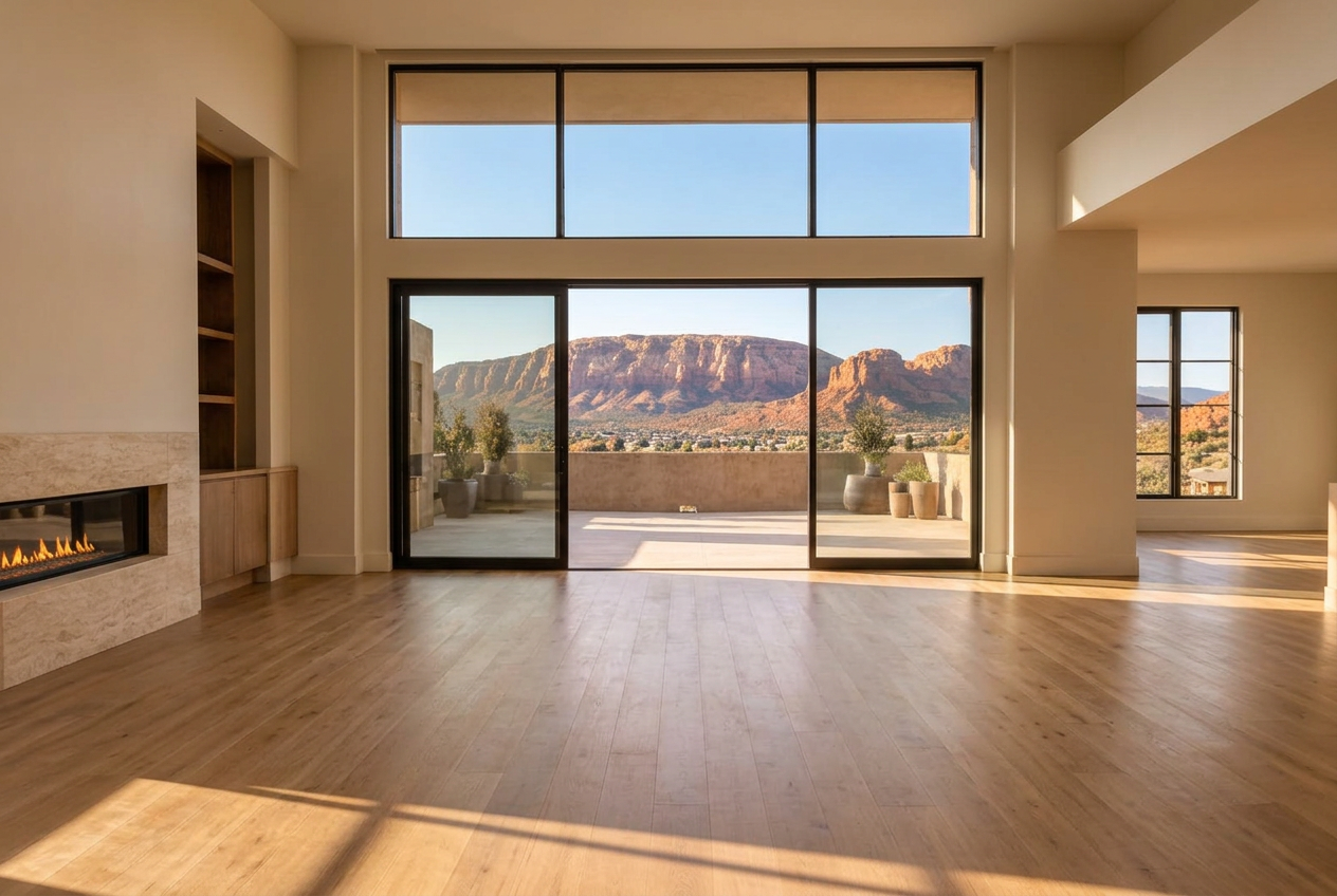 Empty living room